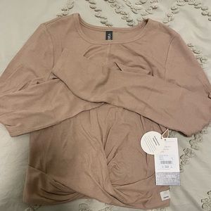 Beige long sleeve